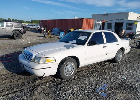 1999 Ford Crown Victoria Police Interceptor из США, поврежденный, VIN 2FAFP71W3XX138151